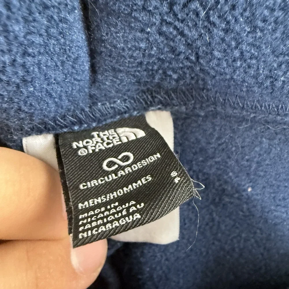 North Face Alpine Polartec 200 Fleece Pants Belted Blue Men's Size Small S